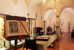 ITALY - AREZZO Casa Museo Ivan Bruschi piano terra: Sala degli Imperatori veduta della sala