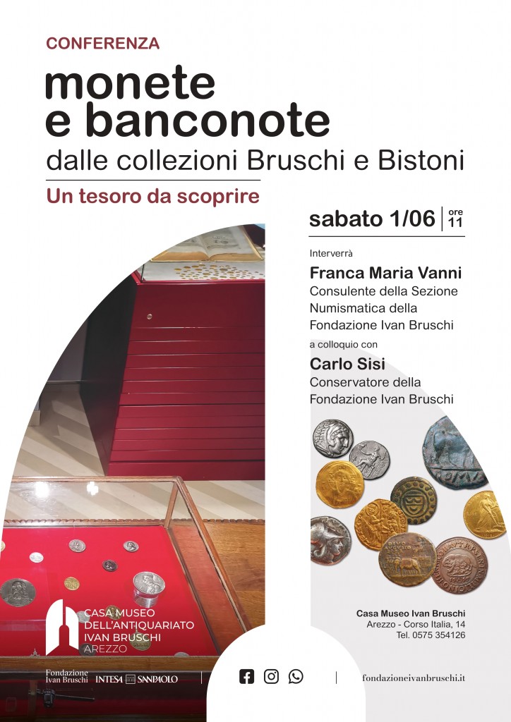 Conferenza monete e banconote Bruschi e Bistoni 1 giugno