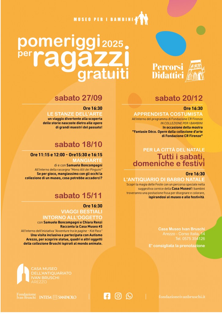 Pomeriggi per Ragazzi_2025_autunno_locandina