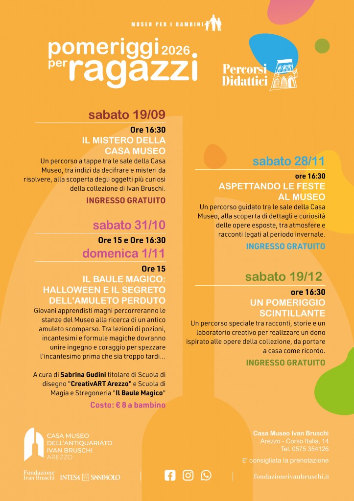 Pomeriggi per Ragazzi_2026 Settembre-Dicembre